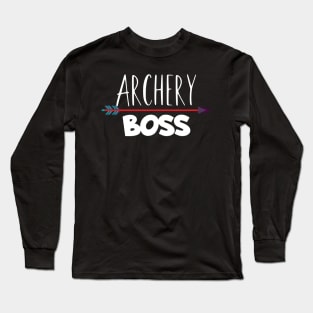 Archery boss Long Sleeve T-Shirt